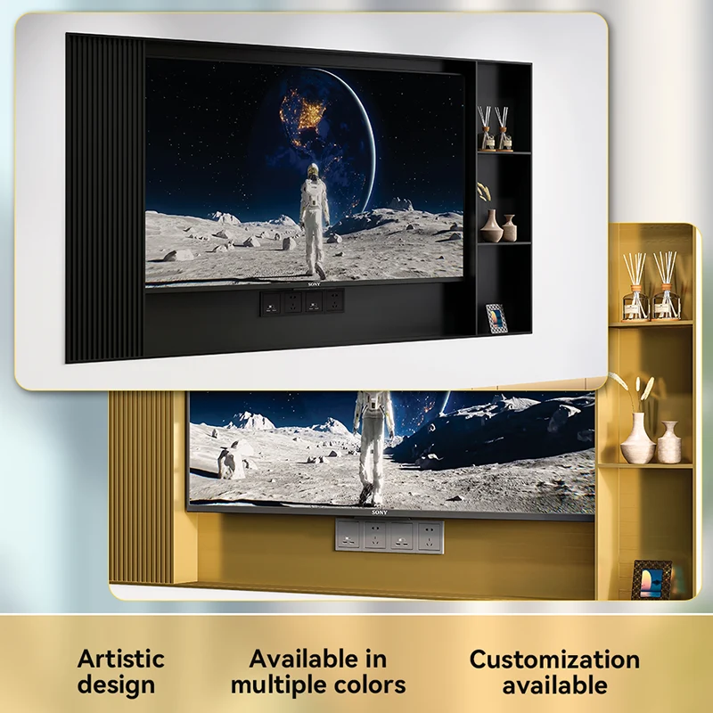 Stainless Steel Living Room Wall Cabinet