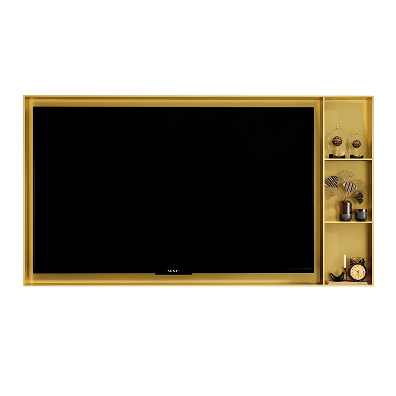 ステンレス製テレビキャビネット
